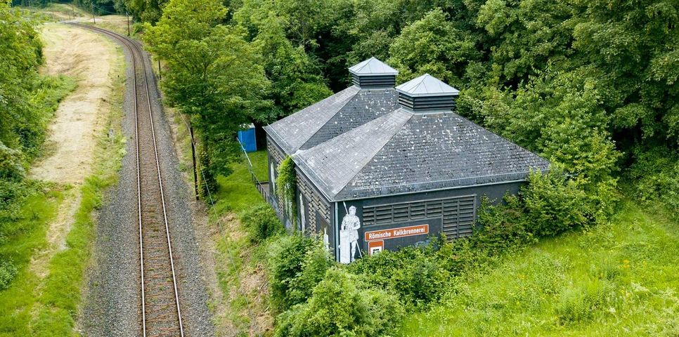 Die Römische Kalkbrennerei in Iversheim.