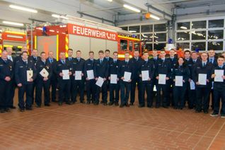 Jahresdienstbesprechung der Feuerwehr Wittlich. Foto: Glenn Zimmer