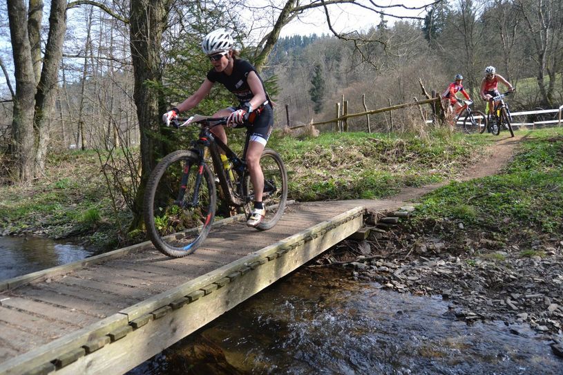 Bis dato sieht es so aus, dass der 23. Eifeler Sparkassen Crossduathlon – XTERRA Schleiden  stattfinden kann. Foto: EXD-Scheld/Schmidt