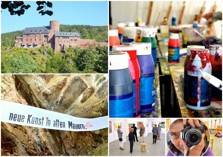 Die Internationale Kunstakademie in Heimbach ist zwar kein Museum, aber ein mittlerweile sehr bekanntes Ausstellungshaus. Deshalb ist sie eingeladen, an diesem Museumstag der Offenen Türen mitzumachen. Foto: Int. Kunstakademie