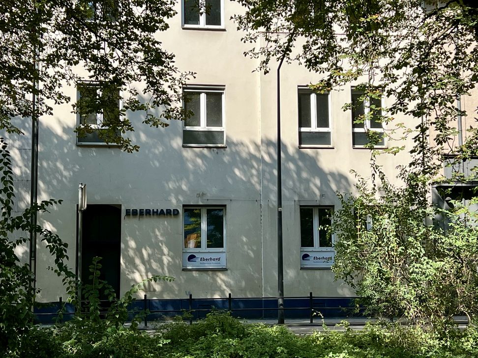 Das Gebäude der früheren Privatschule Eberhard in der Balduinstraße 8
