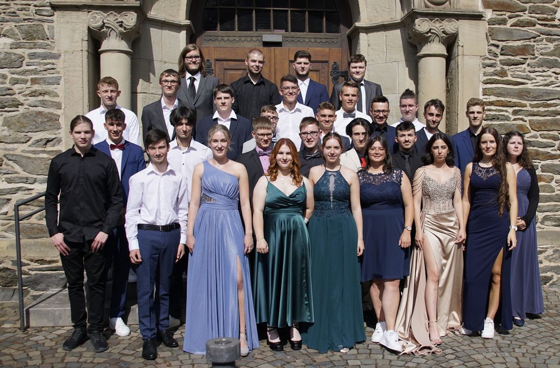 Sie haben es geschafft: Die Abiturienten der BBS Wittlich.