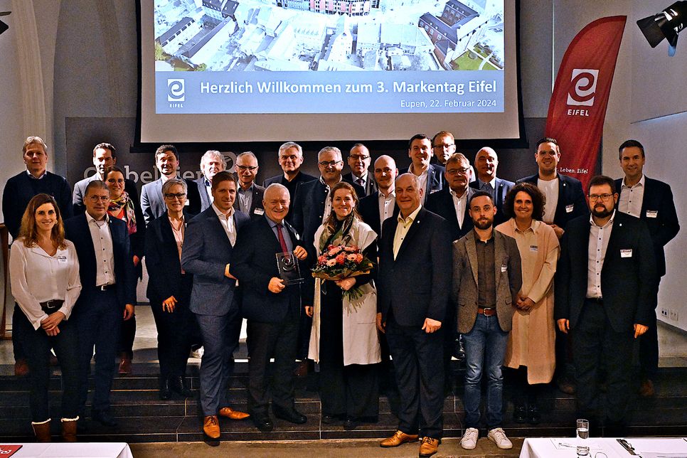Die Gesellschafter der Eifel Tourismus GmbH trafen sich im Kloster Heidberg in Eupen zum dritten »Markentag«.