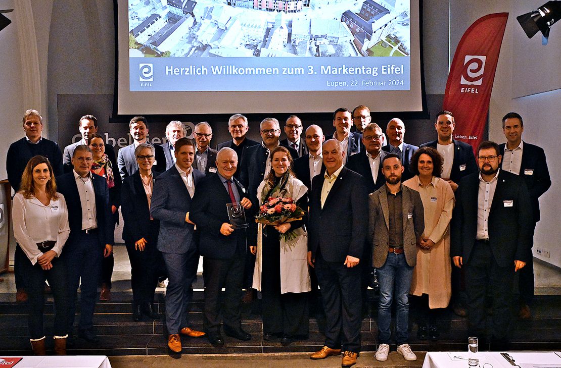 Die Gesellschafter der Eifel Tourismus GmbH trafen sich im Kloster Heidberg in Eupen zum dritten »Markentag«.