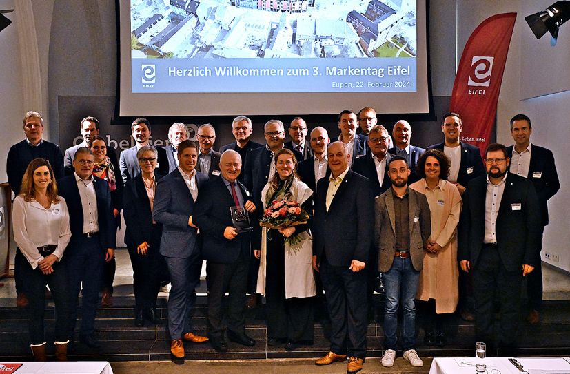 Die Gesellschafter der Eifel Tourismus GmbH trafen sich im Kloster Heidberg in Eupen zum dritten »Markentag«.