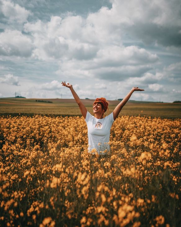 Dass man aus einer Krise gestärkt hervorgehen kann, beweist Julia Lassner. Statt auf das Negative, konzentriert sie sich – trotz Existenzängsten – auf das Positive. Foto: privat