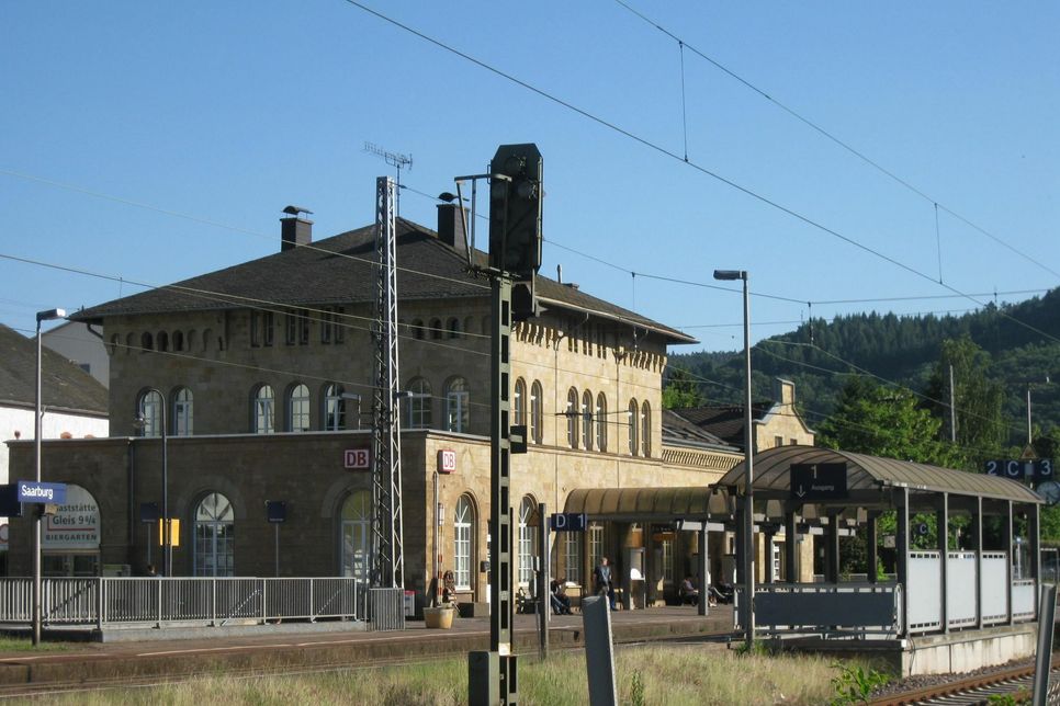 Saarburger Bahnhof. Foto: Wiki Commons