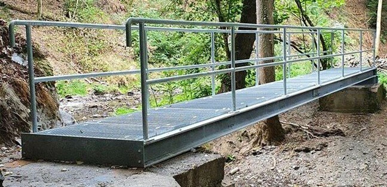 Die vom Hochwasser im Juli 2021 zerstörten Brücken im Elztal sind neu errichtet worden.