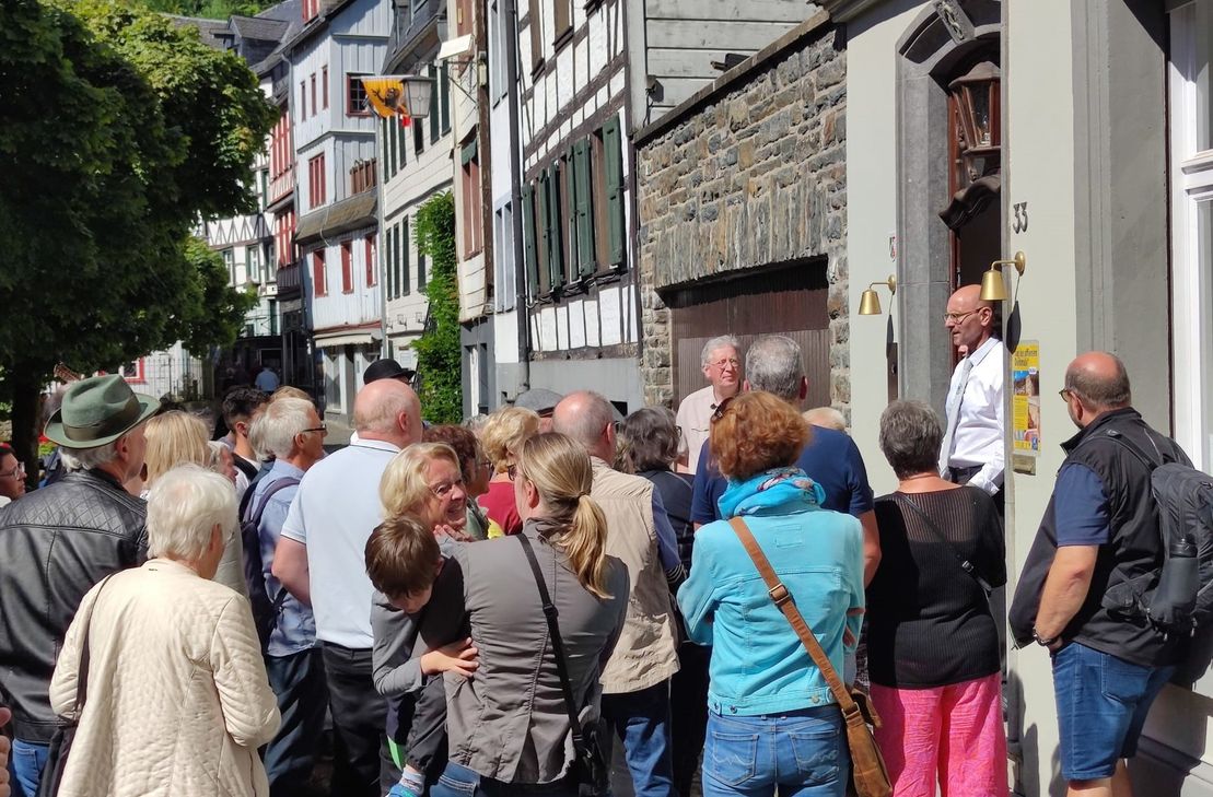 16 Denkmäler in der Monschauer Altstadt öffnen am 14. September ihre Türen.
