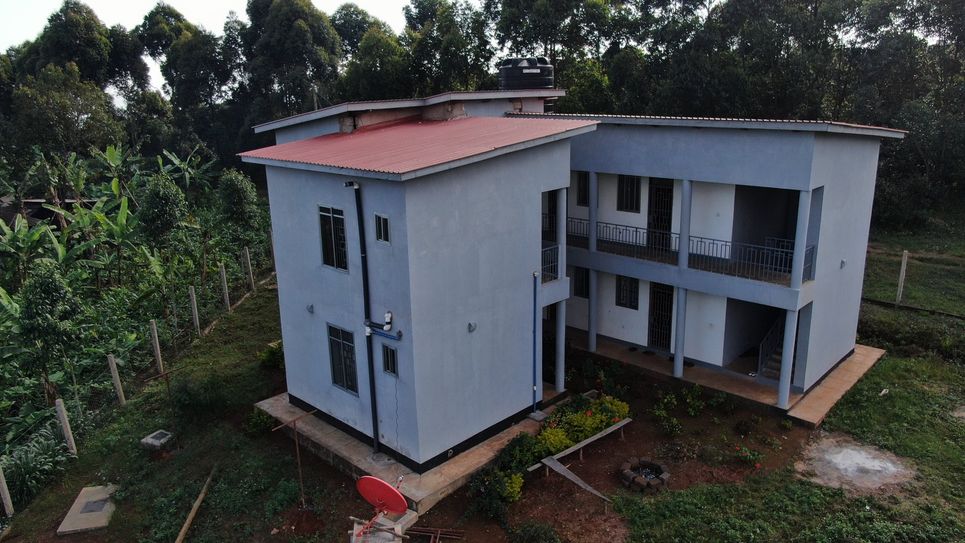 Appartementhaus mit zehn Wohnungen.