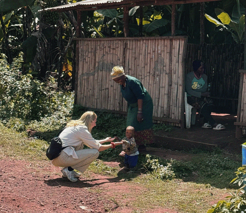 Besuch aus Deutschland.