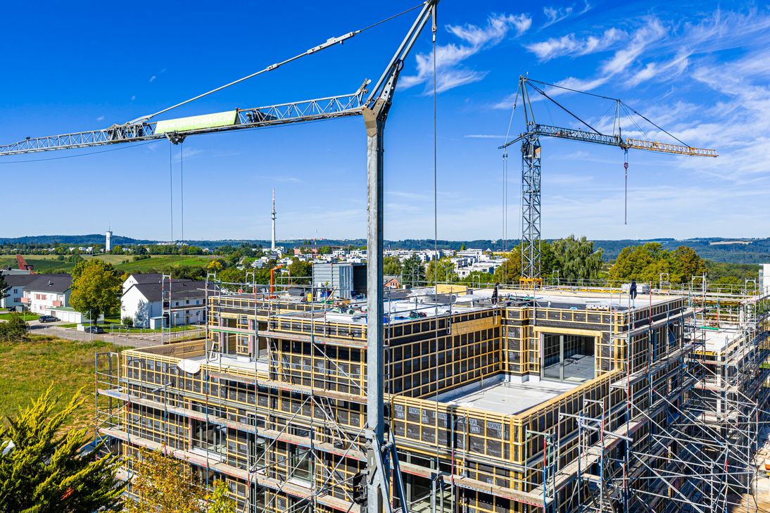 Eines der größeren Trierer Wohnbauvorhaben, die 2025 genehmigt wurden, ist das Burgunderviertel.