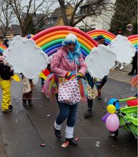 Karnevalsumzug in Schwerfen 2023