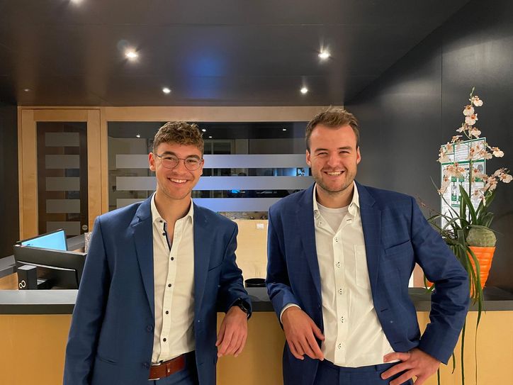 Gründerteam Max Spengler und Martin Gerten, New Tec Consulting GbR.