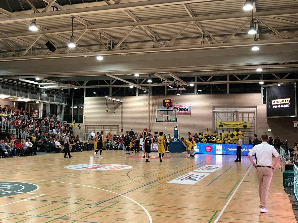 Die Gladiators beim Spiel gegen Kirchheim. Foto: Gladiators Trier