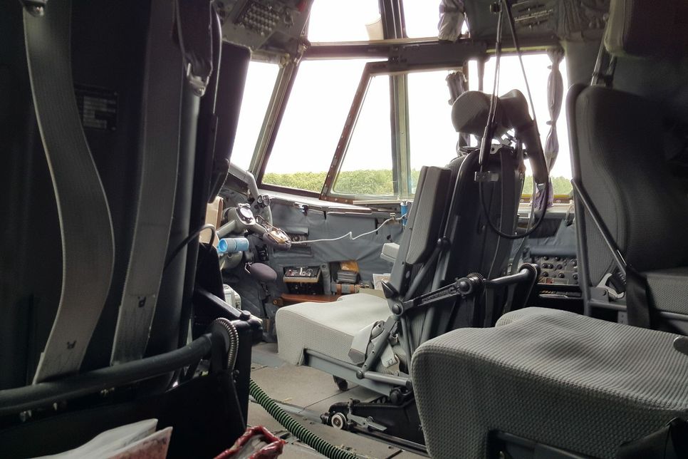Das Cockpit. mn-Fotos
