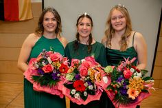 Das neue Team Mittelrhein: Jill Rüttgen, Janina Mehr und Anna Weinand.