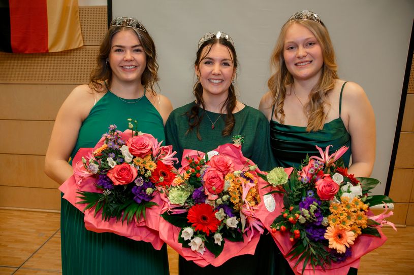 Das neue Team Mittelrhein: Jill Rüttgen, Janina Mehr und Anna Weinand.