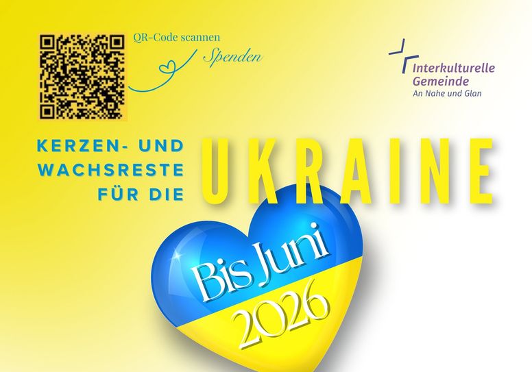 Kerzenaktion für die Ukraine