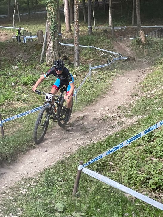 Phil Sawinsky im Rennen um die Deutsche Meisterschaft