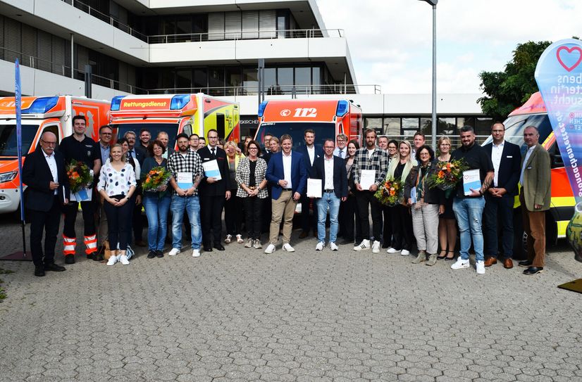 Die Initiative »Region Aachen rettet« engagiert sich für eine Verbesserung der Erstrettung von Notfällen. Auch der Kreis Euskirchen ist beteiligt.