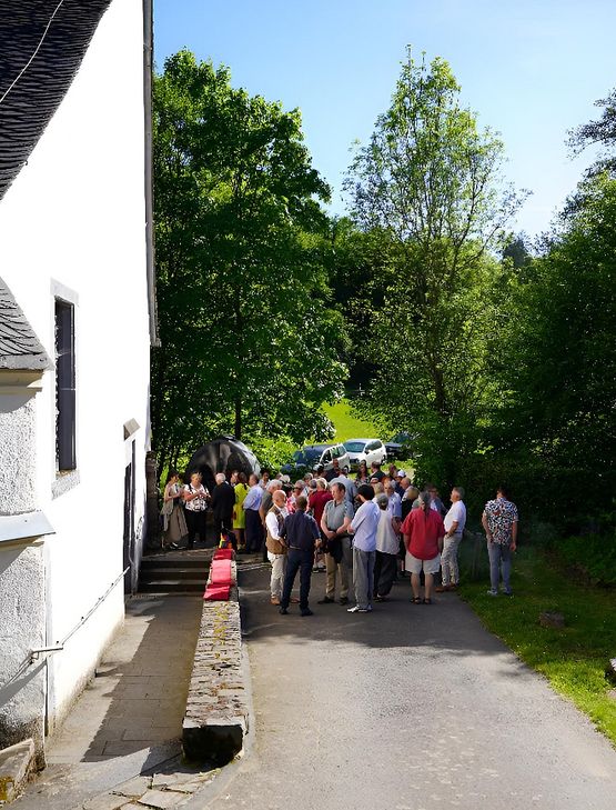 Gemütlicher Ausklang nach dem Konzert.