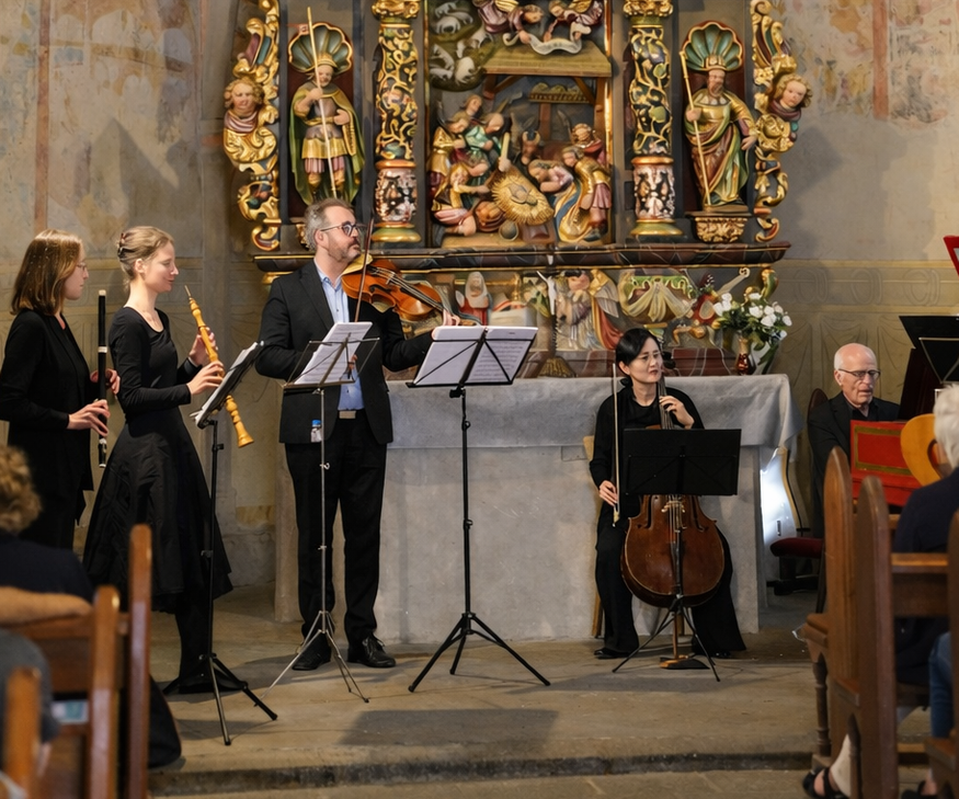 Die Musiker begeisterten die rund 70 Gäste.