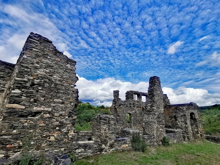 Ruine der Schmidtburg im Hunsrück