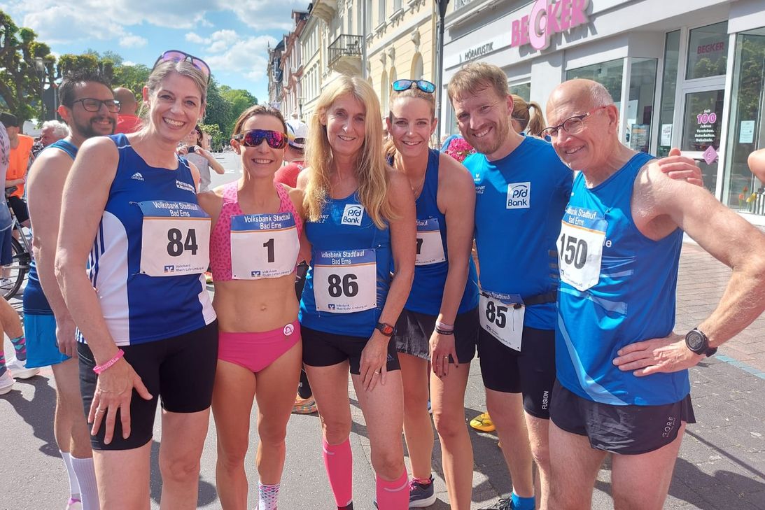 LA TuS Mayen und LG Laacher See traten beim Stadtlauf in Bad Ems an.