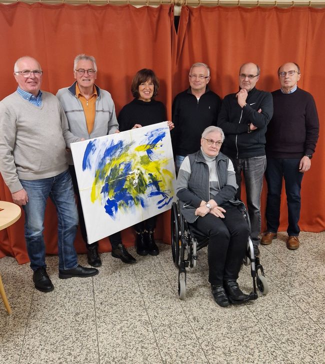 Klaus Adorf und Helga Sesterhenn vom Vorstand der Lebenshilfe verabschiedet.