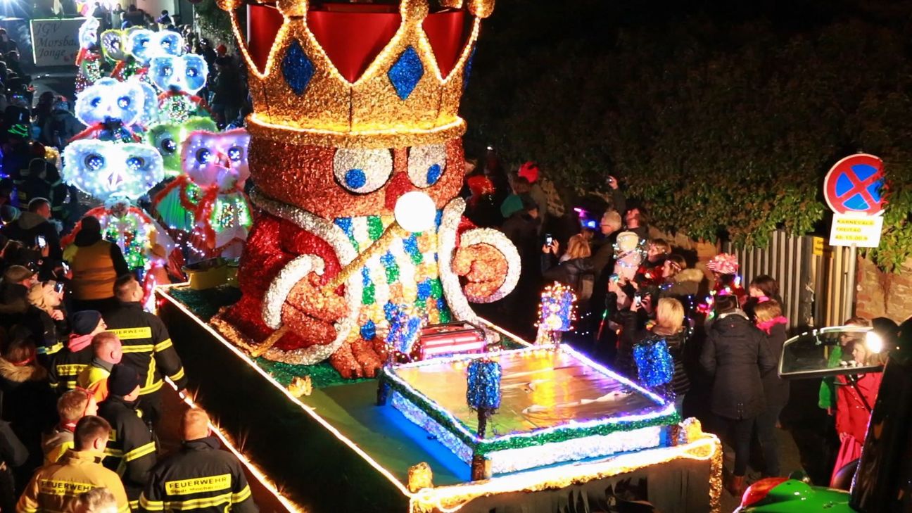 Ein Zug mit Strahlkraft: Der Lichterzug der KG Feytaler Jecken Eiserfey setzt sich mit über  30 Karnevalswagen und Gruppen am Freitag, 28. Februar, um 19 Uhr in Bewegung. Dann werde die »Stääne danze«.