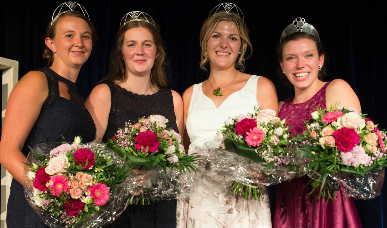 Von links: Bärbel Ellwanger, Julia Weis, Julia Gries und Marie Jostock.