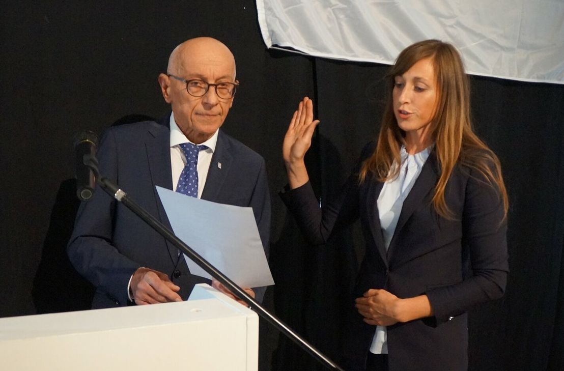 Amtseinführung von Janine Fischer als neue Bürgermeisterin der VG Bitburger Land.