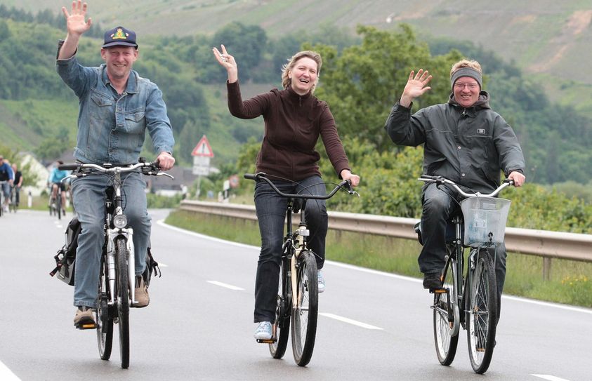 Vom 11. Juni bis zum 1. Juli beteiligt sich Trier zum sechsten Mal am bundesweiten Stadtradeln-Wettbewerb. Gesucht wird Deutschlands fahrradaktivste Kommune. Foto: Archiv