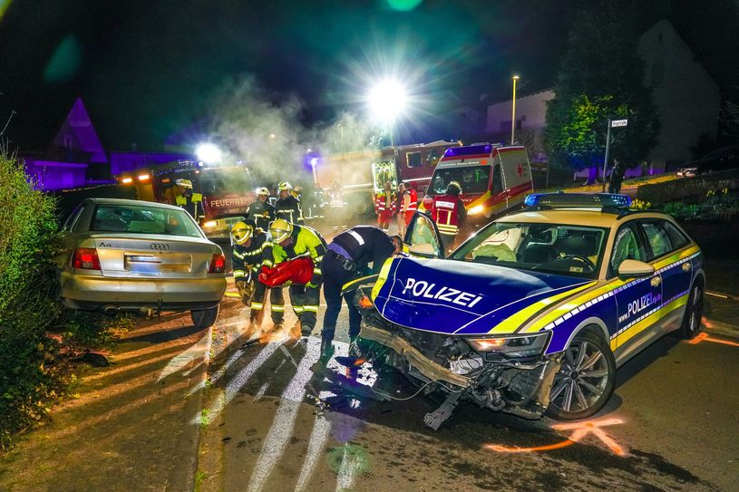 Vier verletzte Polizist:innen forderte diese Verfolgungsjagd in Rhaunen.