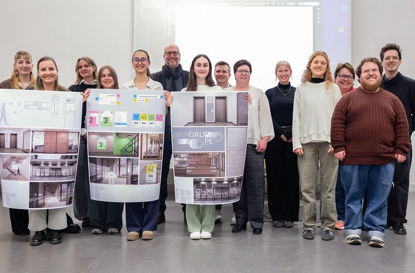 Studierende der Hochschule Trier entwickeln ein visuelles Leitsystem für das Quartier Ostallee