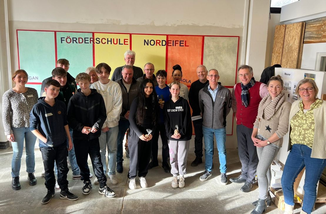 Maler, Tischler, Elektriker oder Bäcker: Die Vielfalt des Handwerks lernten die Förderschüler beim »Schau ins Handwerk«-Projekte im BGZ kennen.