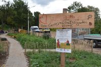 Gemeinschaftsgarten, Stand: 28. August, 2025.