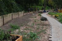 Gemeinschaftsgarten, Stand: 28. August, 2025.