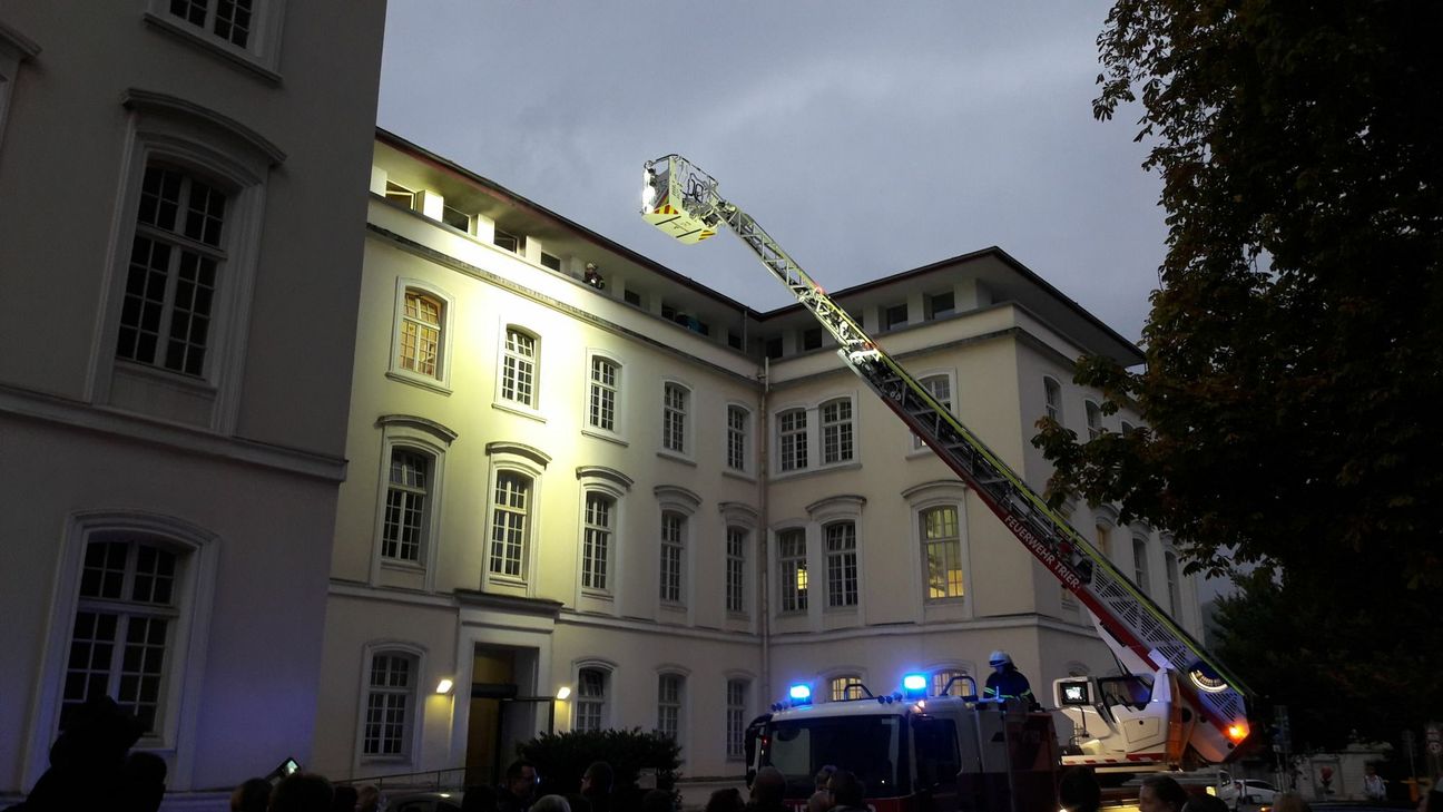 Brand im Jugendamt. Foto: Siko