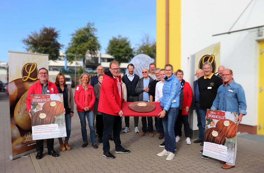 Die Benefizaktion »Lohners Spendentaler 2022« für 40 regionale »Tafeln« ist auf den Weg gebracht.                                                                                                              Foto: Lohners