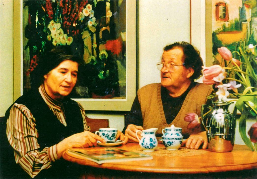 Mit Ehefrau Susanne, Zuhörerin und Ratgeberin