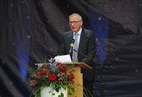 Gedenkveranstaltung zum Jahrestag der Flutkatastrophe in Bad Neuenahr.