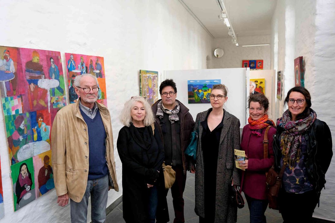 Die Ausstellung »Kunst kann Inklusion« hat Dr. Hajo Peters vom Kunst- und Kulturverein Haus Troistorff initiiert, um Künstlern mit und ohne Handicap eine gemeinsame Plattform zu bieten. Foto: P. Stollenwerk