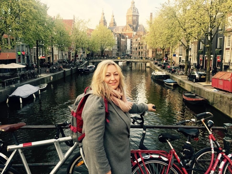 Monika Traut-Bonato auf Recherche in Amsterdam. Dort hat sie kürzlich das Schifffahrtsmuseum besucht.