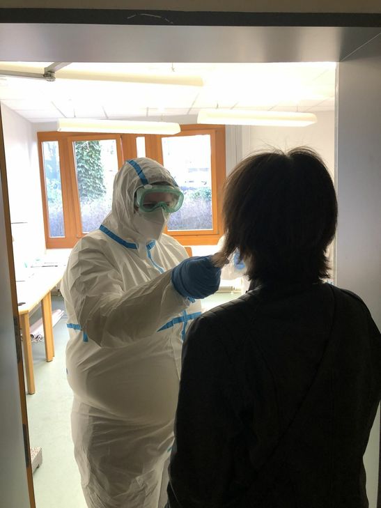 Die Schnelltests in den Teststationen haben kaum zu einer Erhöhung des Inzidenzwertes beigetragen. Foto: Mager