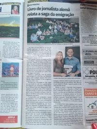 Ein Bericht über das Buch von Monika Traut-Bonato in einer brasilianischen Zeitung.