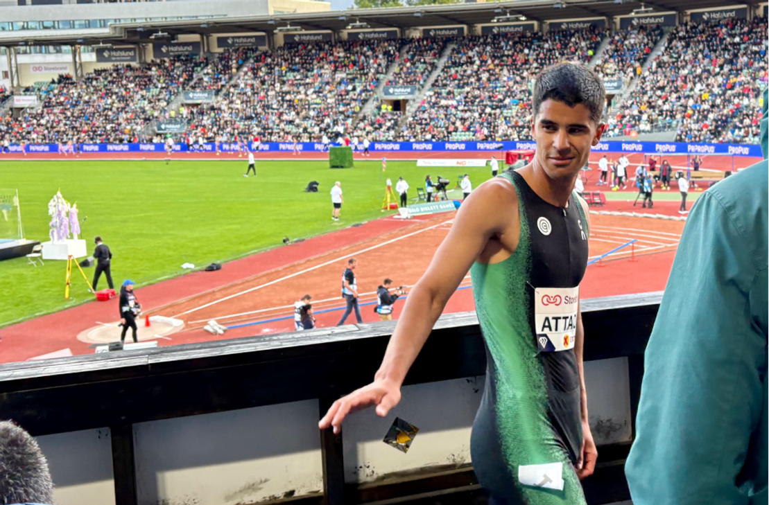 Kandidat für Trier: Mo Attaoui am Rande des Diamond-League-Meetings von Oslo