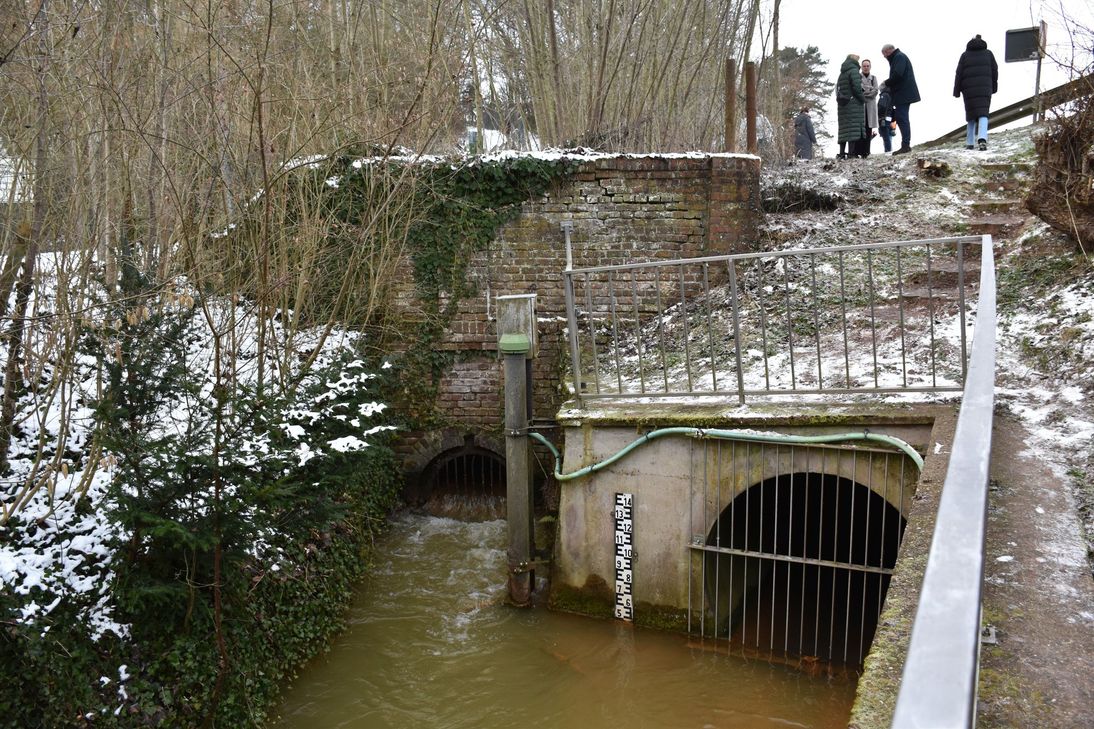 Das Mundloch des Burgfeyer Stollens.