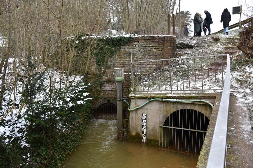 Das Mundloch des Burgfeyer Stollens.